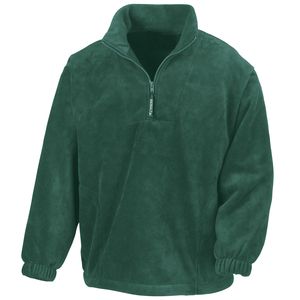 Result RE33A - Polartherm® Pullover mit Zip Waldgrün