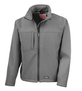 Result R121A - Klassische Softshell-Jacke Grau