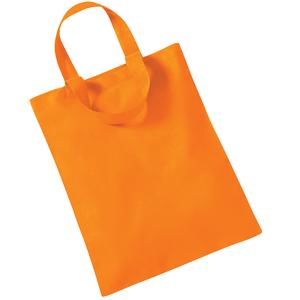 Westford mill WM104 - Einkaufstasche Kurze Griffe Orange