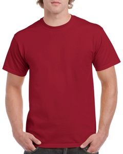 Gildan GN180 - Schweres Baumwoll T-Shirt Herren Cardinal Red