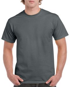 Gildan GN180 - Schweres Baumwoll T-Shirt Herren Holzkohle