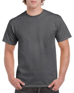Gildan GN180 - Schweres Baumwoll T-Shirt Herren Dark Heather