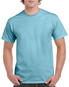 Gildan GN180 - Schweres Baumwoll T-Shirt Herren Himmelblau