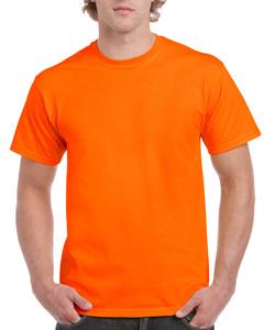Gildan GN200 - Herren T-Shirt 100% Baumwolle Sicherheit Orange