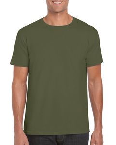 Gildan GN640 - Softstyle™ Erwachsenen Ringspun T-Shirt Militärisch Grün