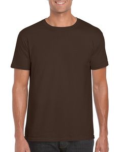 Gildan GN640 - Softstyle™ Erwachsenen Ringspun T-Shirt Dunkle Schokolade