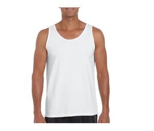 Gildan GN643 - Camiseta básica tirantes Softstyle para hombre Weiß