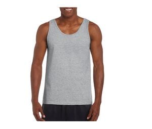 Gildan GN643 - Camiseta básica tirantes Softstyle para hombre Sport Grey