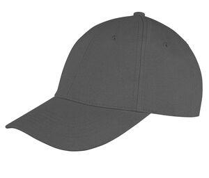 Result RC081 - Memphis Brushed Baumwolle Low Profile Cap Holzkohle