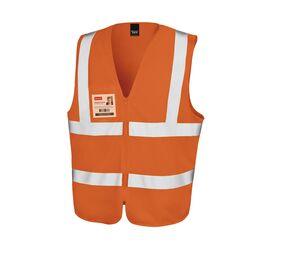 Result RS202 - Zip Safety Tabard Warnweste Fluo Orange