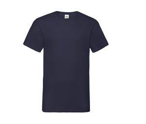 Fruit of the Loom SC234 - Valueweight T-Shirt mit V-Ausschnitt für Herren Deep Navy