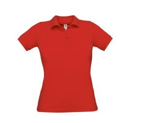 B&C BC412 - Safran Pure Damen Poloshirt Rot