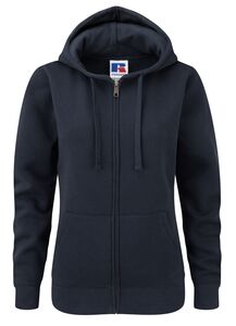 Russell JZ66F - Authentisches Zip Hood French Navy
