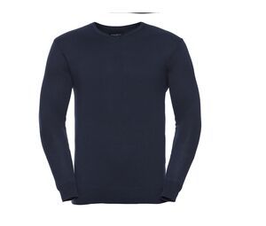 Russell Collection JZ710 - V-Neck Strickpullover French Navy