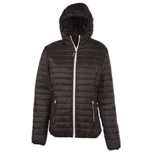 Pen Duick PK763 - Pazifik Damen Steppjacke Schwarz / Weiß