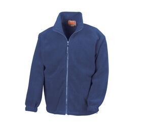 Result RS036 - Full Zip Herren Active Fleece Jacke Marineblauen