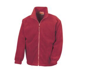 Result RS036 - Full Zip Herren Active Fleece Jacke Rot