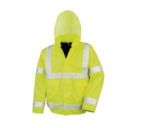Result RS217 - Sicherheits Winterjacke mit Reflektoren Fluorescent Yellow