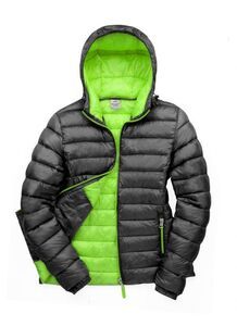 Result RS94F - Snow Bird Padded Jacket Black/Lime