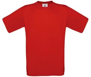 B&C BC151 - Kinder-T-Shirt aus 100% Baumwolle Rot