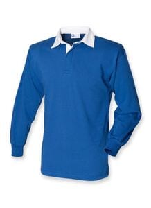 Front row FR100 - Rugby Shirt Langarm Marineblauen