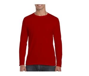 Gildan GN644 - Herren Langarm T-Shirt Rot