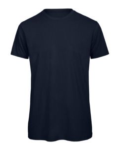 B&C BC042 - T-Shirt aus Bio-Baumwolle für Herren Navy