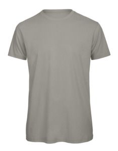 B&C BC042 - T-Shirt aus Bio-Baumwolle für Herren Light Grey