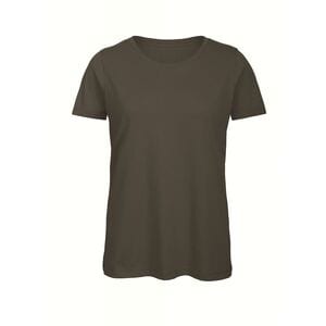 B&C BC043 - T-Shirt aus Bio-Baumwolle für Damen Kaki