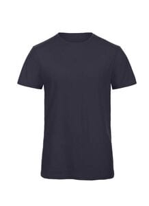 B&C BC046 - Herren T-Shirt aus Bio-Baumwolle Chic Navy