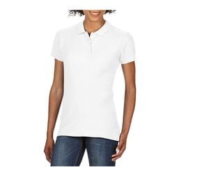 Gildan GN48L - Poloshirt für Damen Pique Weiß