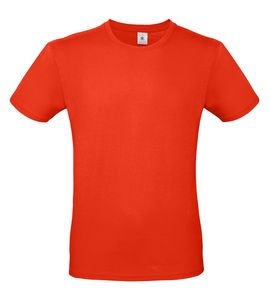 B&C BC01T - Herren T-Shirt 100% Baumwolle Fire Red