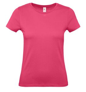 B&C BC02T - Damen T-Shirt aus 100% Baumwolle  Fuchsie