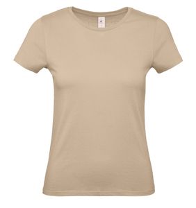 B&C BC02T - Damen T-Shirt aus 100% Baumwolle  Sand