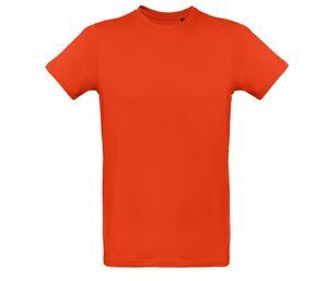 B&C BC048 - Herren T-Shirt aus Bio-Baumwolle Fire Red