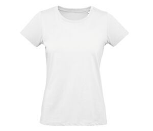B&C BC049 - Damen T-Shirt 100% Bio-Baumwolle Weiß