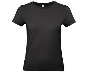 B&C BC04T - Damen T-Shirt 100% Baumwolle Schwarz