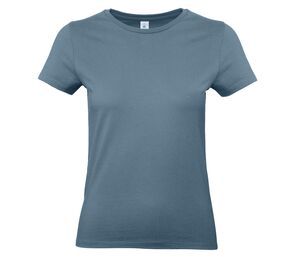 B&C BC04T - Damen T-Shirt 100% Baumwolle Stone Blue