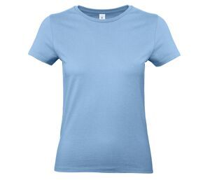 B&C BC04T - Damen T-Shirt 100% Baumwolle Himmelblau