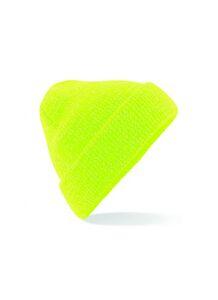 Beechfield BF407 - Reflektierende Beanie-Mütze Fluorescent Yellow