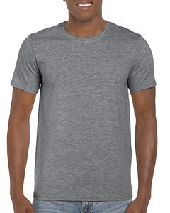 Gildan GN640 - Softstyle™ Erwachsenen Ringspun T-Shirt Graphite Heather