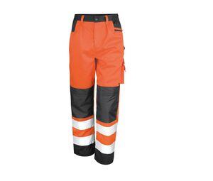 Result RS327 - Multipocket hohe Sichthose Hosen Fluorescent Orange