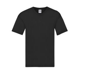 Fruit of the Loom SC224 - Herren T-Shirt mit V-Ausschnitt aus 100% Baumwolle