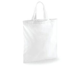 Westford mill W101S - Einkaufstasche mit kurzen Griffen Weiß