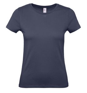B&C BC02T - Damen T-Shirt aus 100% Baumwolle  Navy