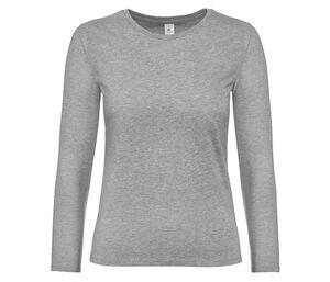 B&C BC08T - Langarm-T-Shirt für Damen