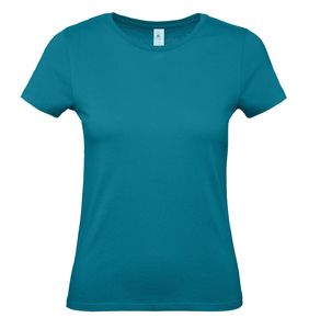 B&C BC02T - Damen T-Shirt aus 100% Baumwolle  Diva Blue