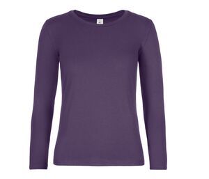 B&C BC08T - Langarm-T-Shirt für Damen Urban Purple