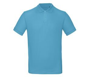 B&C BC400 - 100% Bio-Poloshirt für Herren Very Turquoise