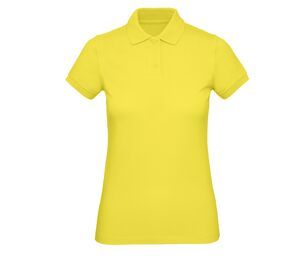 B&C BC401 - Damen Polo T-Shirt Solar Yellow